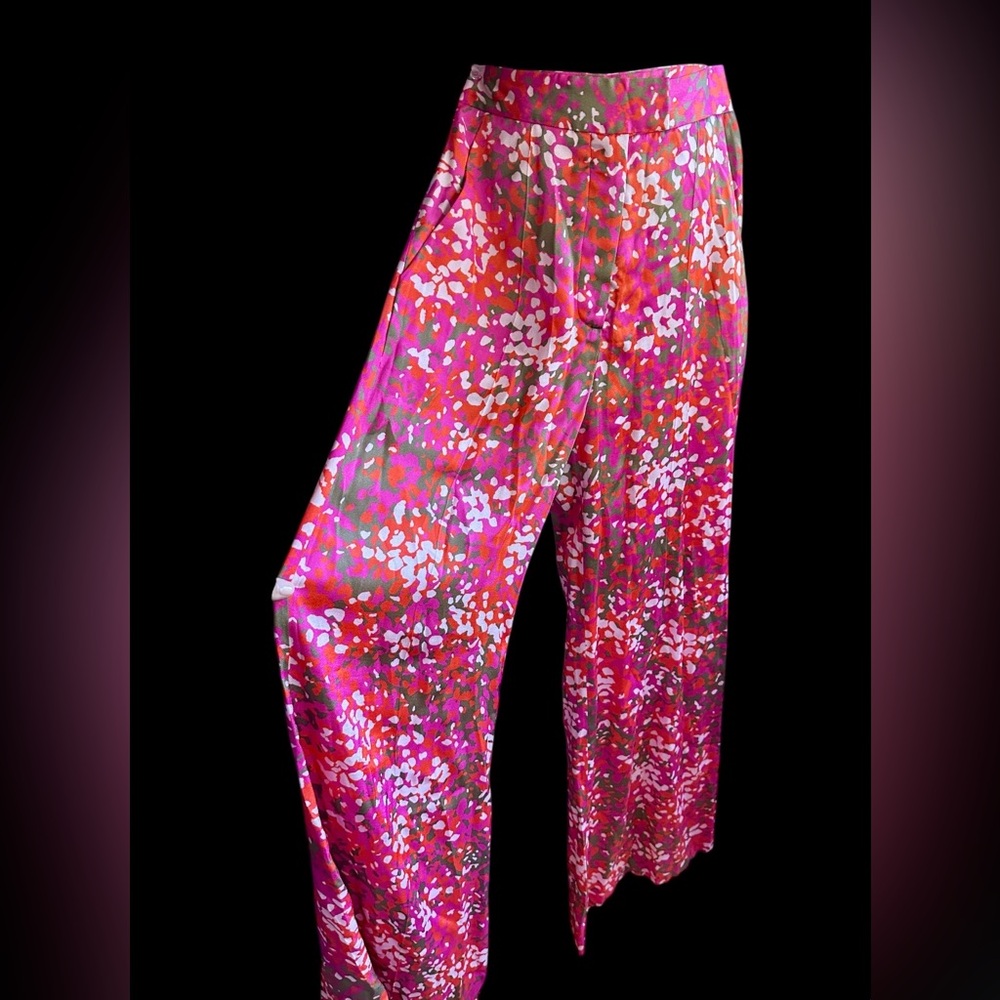 STELLA McCARTNEY Palazzo Patterned Pant- Retail $900- Out of Stock Everywhere